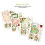 Preview: Ciao Bella - Designpapier & Stanzteile "Woodland Party" Junk Journal Ephemera Book A4 - 32 Bogen