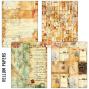 Preview: Ciao Bella - Seiden - und Transparentpapier "Journey Ahead" Craftmix Mixed Paper Pack A5