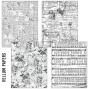 Preview: Ciao Bella - Seiden - und Transparentpapier "Meaningful Memories" Craftmix Mixed Paper Pack A5