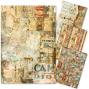 Preview: Ciao Bella - Decopatch Papier "Journey Ahead" Mixed Media Rice Paper A4 - 4 Bogen