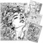Preview: Ciao Bella - Decopatch Papier "Meaningful Memories" Mixed Media Rice Paper A4 - 4 Bogen
