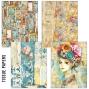 Preview: Ciao Bella - Seiden - und Transparentpapier "Quintessential" Craftmix Mixed Paper Pack A5