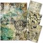 Preview: Ciao Bella - Decopatch Papier "Time Capsule" Mixed Media Rice Paper A4 - 4 Bogen