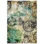 Preview: Ciao Bella - Decopatch Papier "Time Capsule" Mixed Media Rice Paper A4 - 4 Bogen