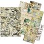 Preview: Ciao Bella - Seiden - und Transparentpapier "Time Capsule" Craftmix Mixed Paper Pack A5