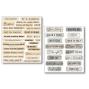 Preview: Ciao Bella - Aufkleber "Little Words" Mixed Media Stickers