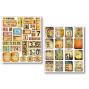 Preview: Ciao Bella - Aufkleber "Grungy Tags" Mixed Media Stickers