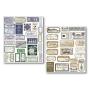 Preview: Ciao Bella - Aufkleber "Vintage Scripts" Mixed Media Stickers
