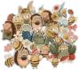 Preview: Craft Consortium - Stanzteile "Amongst the Hedgerow" Chipboard Ephemera