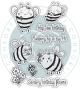 Preview: Craft Consortium - Stempelset "Buzzing" Clear Stamps