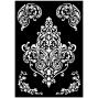 Preview: Stamperia - Schablone A3 "Frieze and Corners" Stencil