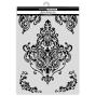 Preview: Stamperia - Schablone A3 "Selection" Stencil