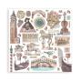 Preview: Stamperia - Designpapier "Venice City of Art" Paper Pack 12x12 Inch - 10 Bogen