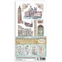 Preview: Stamperia - Stanzteile "Venice City of Art" Paper Cut-outs 6x12 Inch - 4 Bogen