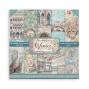 Preview: Stamperia - Designpapier "Venice City of Art" Paper Pack 8x8 Inch - 10 Bogen
