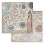 Preview: Stamperia - Designpapier "Venice City of Art" Paper Pack 8x8 Inch - 10 Bogen