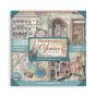 Preview: Stamperia - Designpapier "Venice City of Art" Maxi Paper Pack 8x8 Inch - 22 Bogen