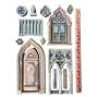 Preview: Stamperia - Gießform A5 "Architecture" Soft Mould 