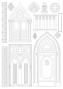 Preview: Stamperia - Gießform A5 "Architecture" Soft Mould 