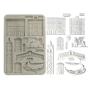 Preview: Stamperia - Gießform A5 "Monuments" Soft Mould 