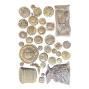Preview: Stamperia - Gießform A5 "Old Coins" Soft Mould 