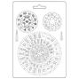 Preview: Stamperia - Gießform A5 "Clocks" Soft Mould 