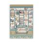 Preview: Stamperia - Washi Papier "Venice City of Art" Washi Pad 14,8x21cm - 8 Bogen