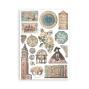 Preview: Stamperia - Washi Papier "Venice City of Art" Washi Pad 14,8x21cm - 8 Bogen