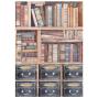Preview: Stamperia - Decopatch Papier "Backgrounds" Decoupage A6 - 8 Bogen  