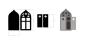 Preview: Stamperia - Holzteile "Window" MDF Crafty Shapes Blanks