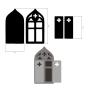 Preview: Stamperia - Holzteile "Window" MDF Crafty Shapes Blanks