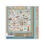 Preview: Stamperia - Aufkleber "Silent Sea" Sticker 16,5x16,5cm - 4 Bogen