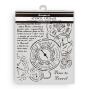 Preview: Stamperia - Schablone 20x25cm "Time to Travel" Stencil