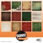 Preview: Studio Light - Designpapier "Background" Paper Pack 8x8 Inch - 36 Bogen