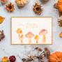 Preview: Vaessen Creative - Stempelset "Hey Kürbis" Clear Stamps