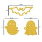Preview: Vaessen Creative - Stanzschablone "Ghosts & Bat friends" Dies