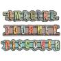 Preview: Sizzix - Stanzschablone "Word Wafers #1" Thinlits Craft Dies by Seth Apter