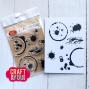 Preview: Craft & You Design - Stempelset "Stains" Clear Stamps