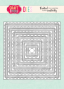 Preview: Craft & You Design - Stanzschablone "Square Decorative Stiches" Dies
