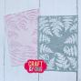 Preview: Craft & You Design - Schablone 10,5x14,8cm "Ferns" Stencil