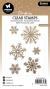 Preview: Studio Light - Stempelset "Snowflakes" Clear Stamps
