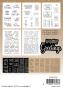 Preview: Studio Light - Aufkleber "English Christmas Texts" Christmas Sticker