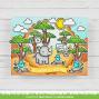 Preview: Lawn Fawn - Stempelset "Rhino-mite!" Clear Stamp