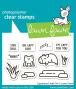 Preview: Lawn Fawn - Stempelset "Capybaras!" Clear Stamp Add-On