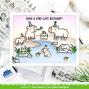Preview: Lawn Fawn - Stempelset "Capybaras!" Clear Stamp Add-On