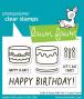 Preview: Lawn Fawn - Stempelset "Cake It Easy" Clear Stamp Add-On