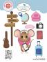 Preview: Elizabeth Craft Designs - Stanzschalone "Travel Accessories" Dies