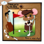Preview: Elizabeth Craft Designs - Stanzschalone "Golf Accessories" Dies