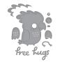 Preview: Spellbinders - Stanzschablone "Free Hugs Oscar" Dies