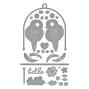 Preview: Spellbinders - Stanzschablone "Pretty Birds" Dies